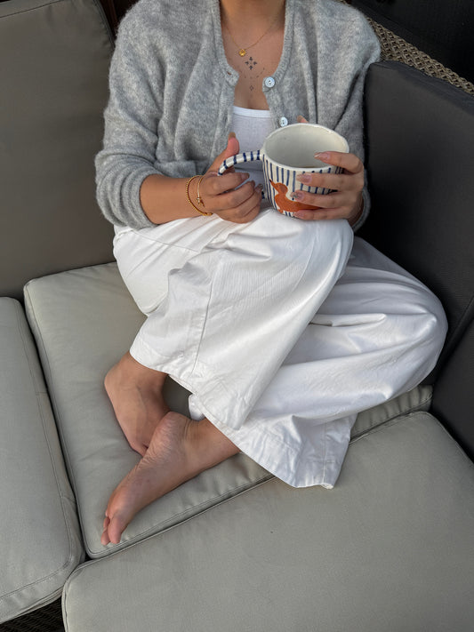 Vanilla Wide Leg Pants