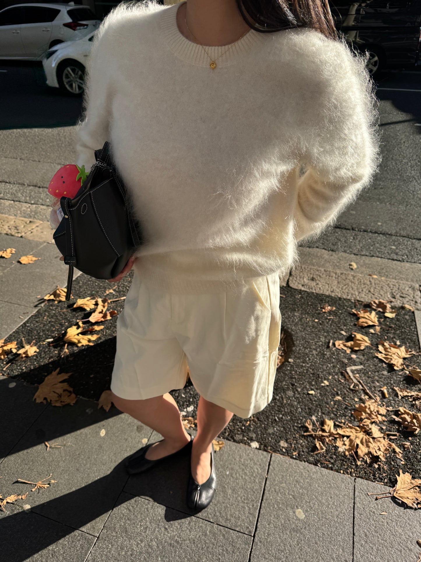 Kai Brushed Cashmere Sweater