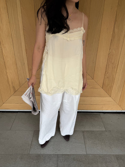 Vanilla Wide Leg Pants